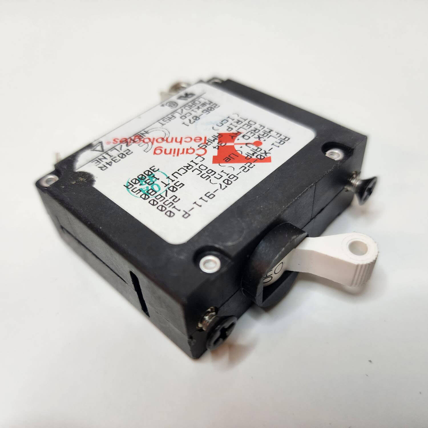 12v DC Panel 10 Amp Switch