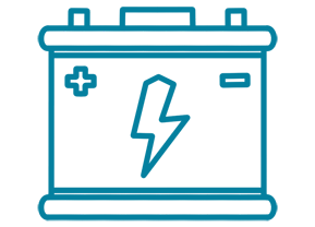 Energy-efficient electric battery power